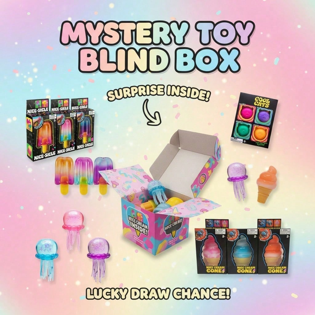 100개 이상의 센서리 스퀴시 블라인드 박스 시리즈,  - Mystery Box Blind Bag 리뷰 및 가격