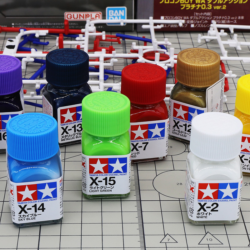 타미야 페인트 유성 에나멜 페인트 광택 군사 업무 구담 - Tamiya Model Paint Set 리뷰 및 가격